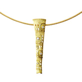 Alex Sepkus Ribbon Pendant Necklace - M-32D