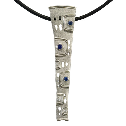 Alex Sepkus Ribbon Pendant Necklace - M-32PS