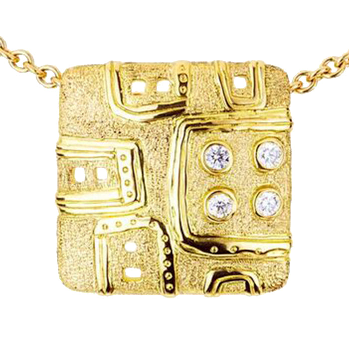 Alex Sepkus Ribbon Diamond Necklace - M-36D15