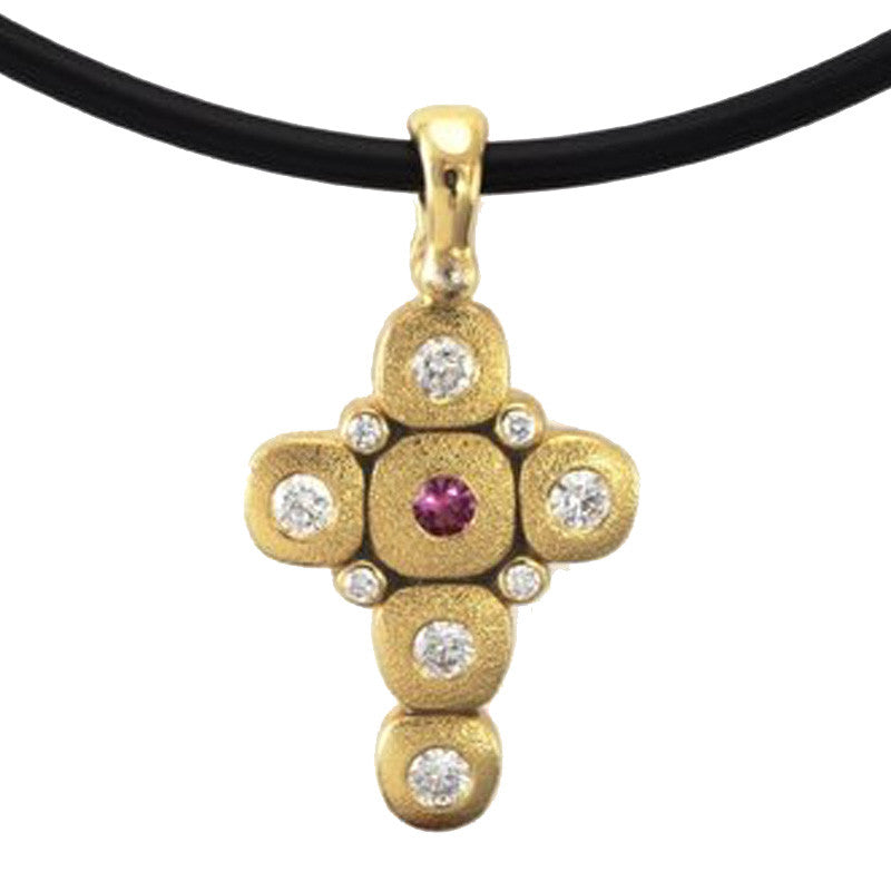 Alex Sepkus Candy Cross Pendant Necklace - M-55S