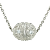 Alex Sepkus Carved Ball Pendant Necklace - M-6P15P