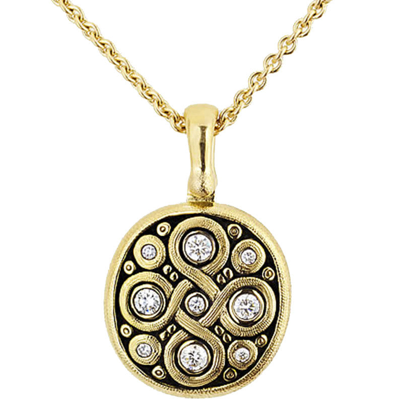 Alex Sepkus Celtic Spring Pendant Necklace
