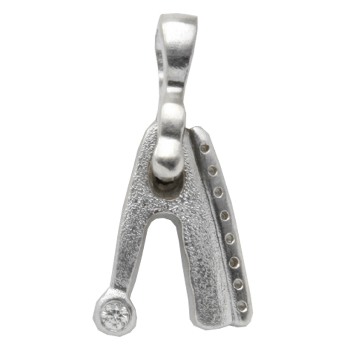 Alex Sepkus Letter A Pendant Necklace with Bail