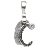 Alex Sepkus Letter C Pendant Necklace with Bail