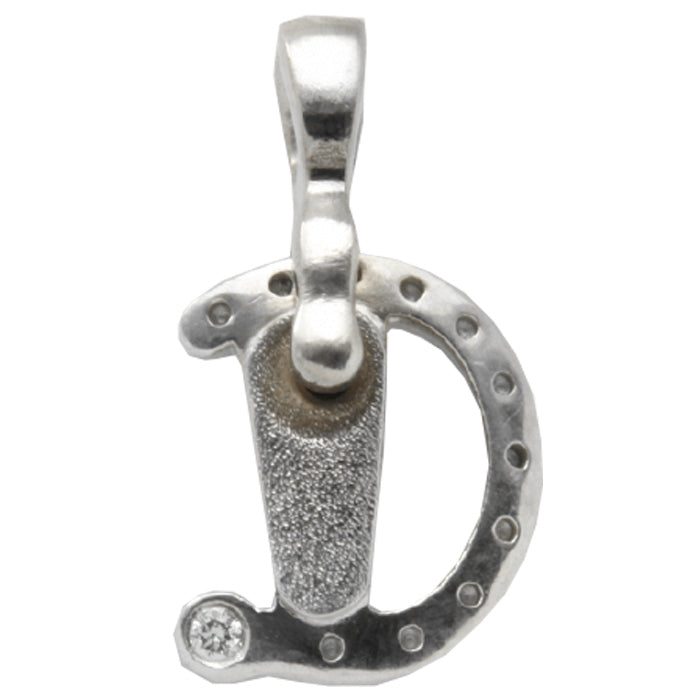 Alex Sepkus Letter D Pendant Necklace with Bail