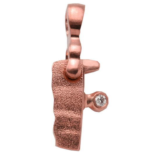 Alex Sepkus Letter F Pendant Necklace with Bail - M-FR
