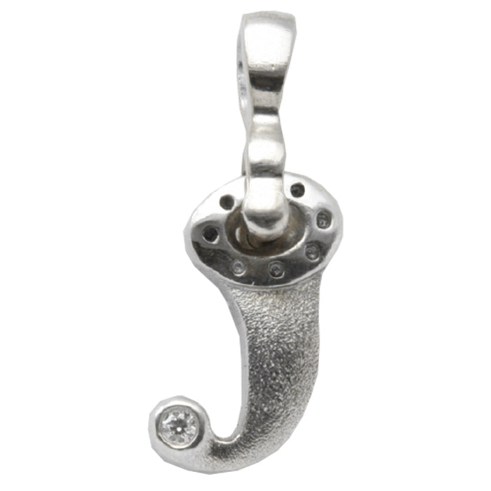 Alex Sepkus Letter J Pendant Necklace with Bail