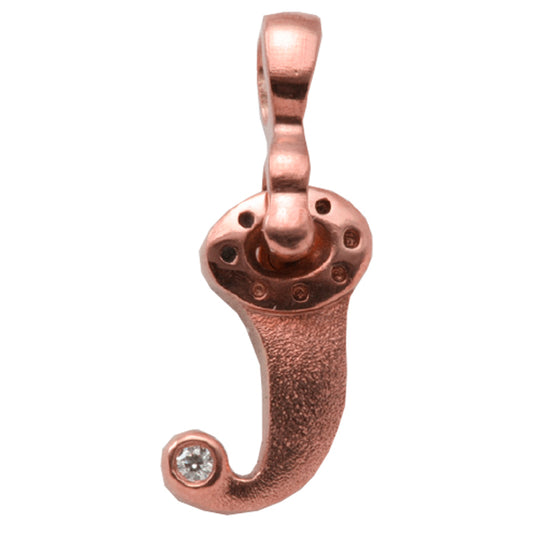 Alex Sepkus Letter J Pendant Necklace with Bail - M-JR