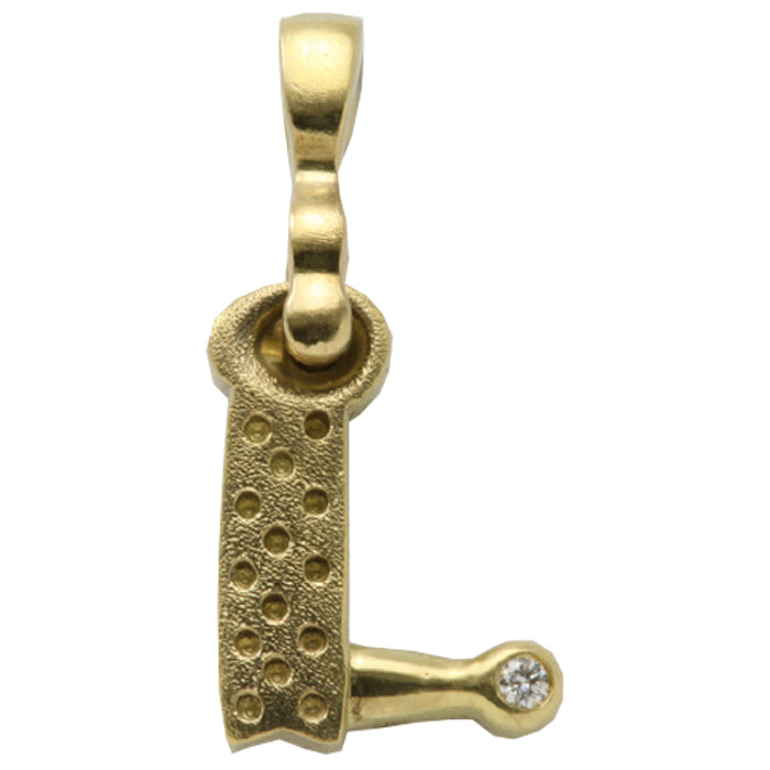 Alex Sepkus Letter L Pendant Necklace with Bail