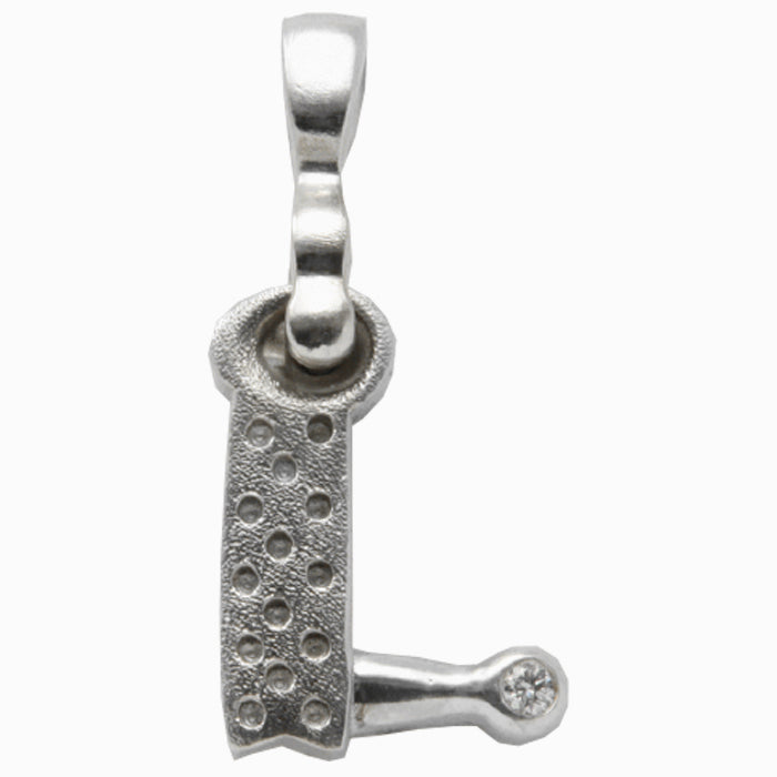Alex Sepkus Letter L Pendant Necklace with Bail