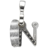 Alex Sepkus Letter N Pendant Necklace with Bail