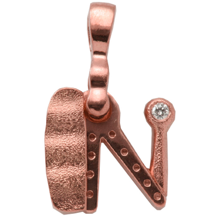 Alex Sepkus Letter N Pendant Necklace with Bail - M-NR