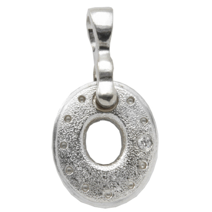 Alex Sepkus Letter O Pendant Necklace with Bail