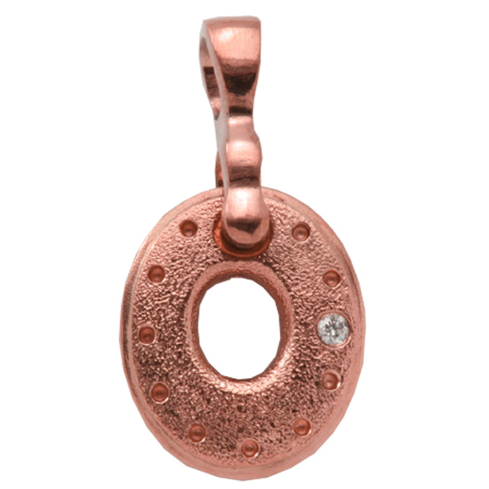 Alex Sepkus Letter O Pendant Necklace with Bail - M-OR