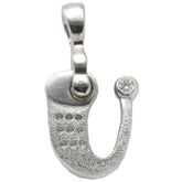 Alex Sepkus Letter U Pendant Necklace with Bail