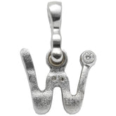 Alex Sepkus Letter W Pendant Necklace with Bail