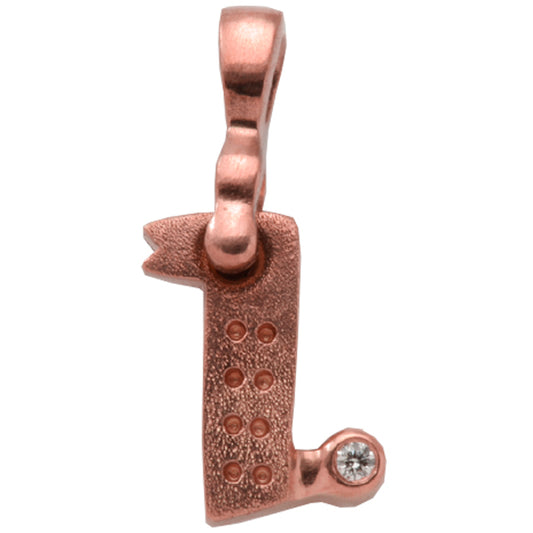 Alex Sepkus Letter Z Pendant Necklace with Bail - M-ZR