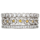 Mariposa Stackable First Crush Diamond Stack Ring Set