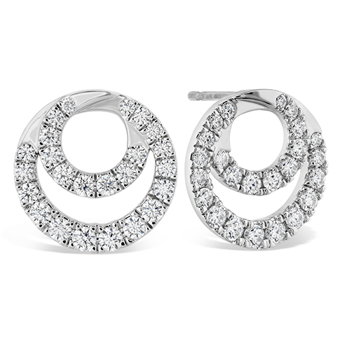 Hearts On Fire Optima Diamond Circle Earrings