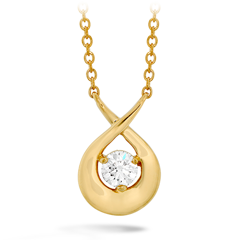 Hearts On Fire Optima Single Diamond Pendant Necklace