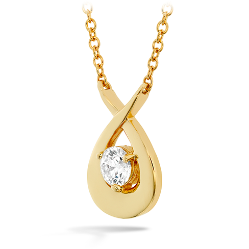 Hearts On Fire Optima Single Diamond Pendant Necklace