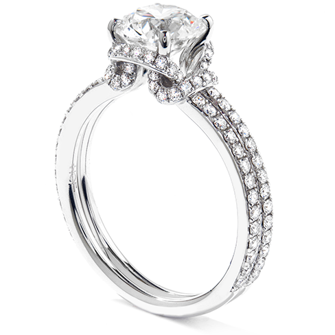 Hearts On Fire Optima Solitaire Engagement Ring