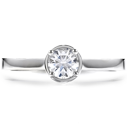Hearts On Fire Purely Bridal Four Prong Solitaire Ring