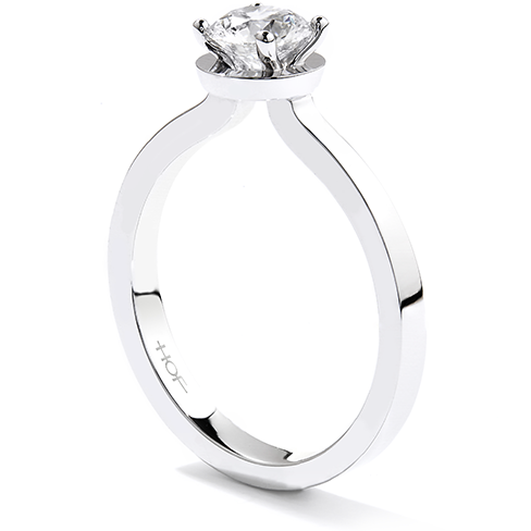 Hearts On Fire Purely Bridal Four Prong Solitaire Ring