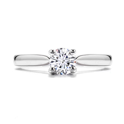 Hearts On Fire Purely "V" Solitaire Engagement Ring