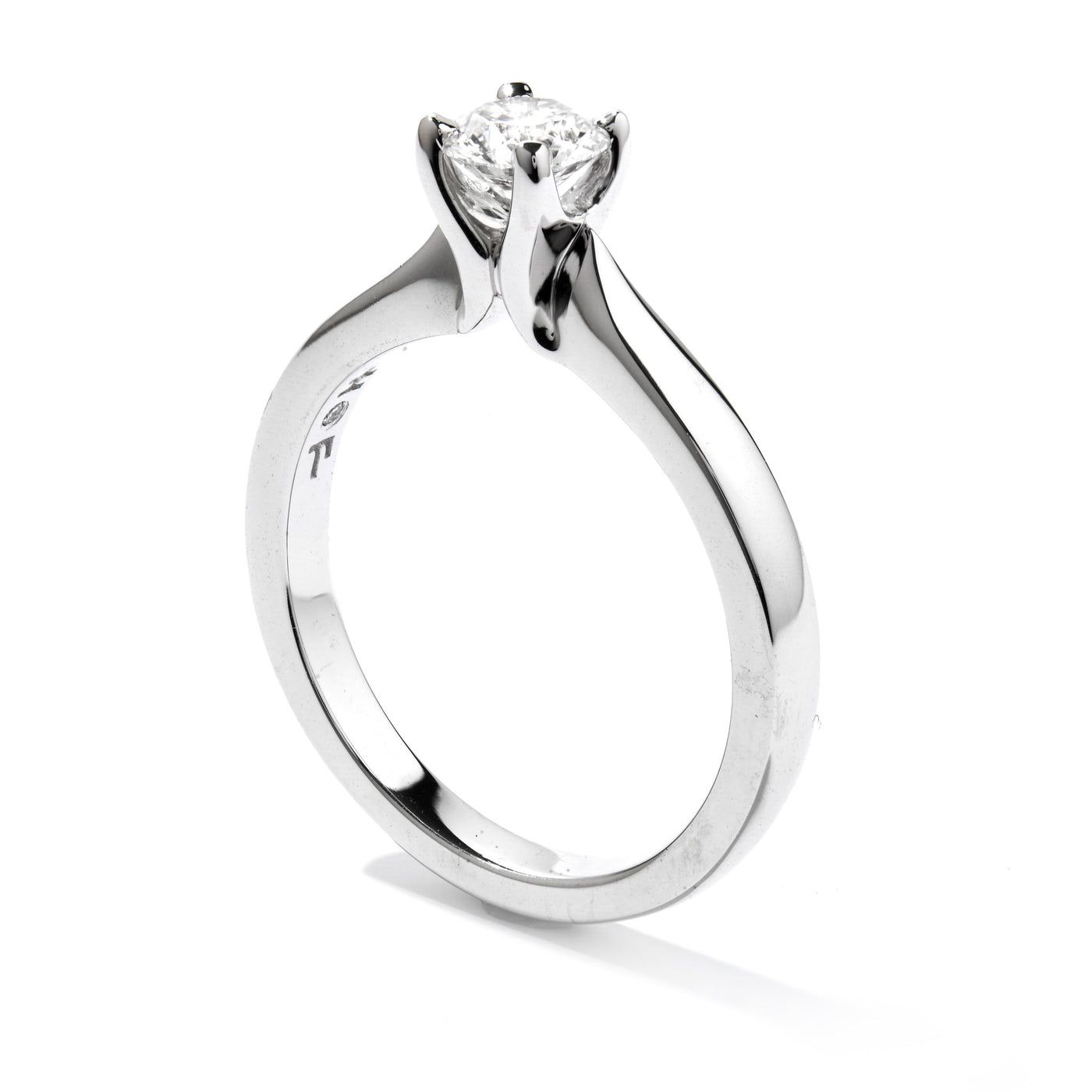Hearts On Fire Purely "V" Solitaire Engagement Ring
