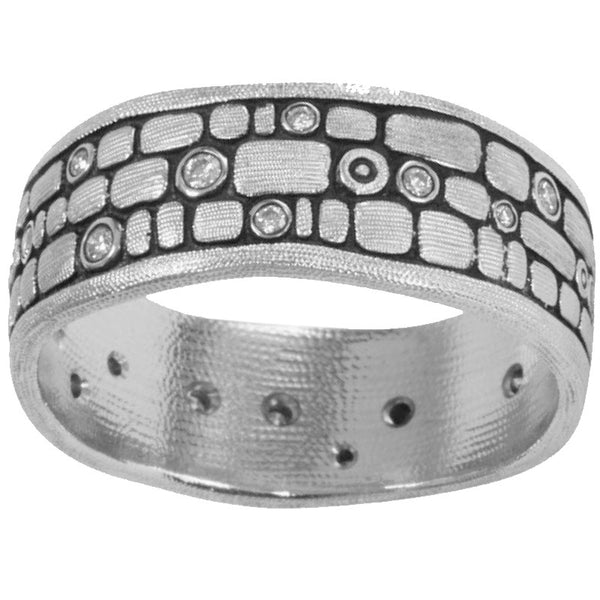 Alex Sepkus Stone Wall Large Ring - R-125PDA