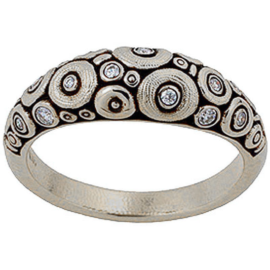 Alex Sepkus Circle Set Ring - R-132P