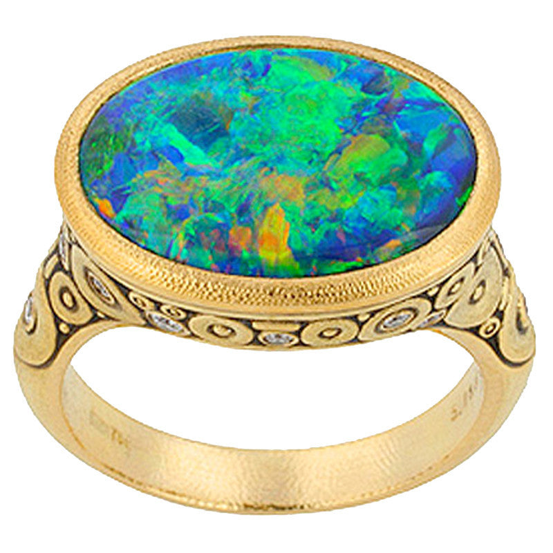 Alex Sepkus Circle Set Large Ring