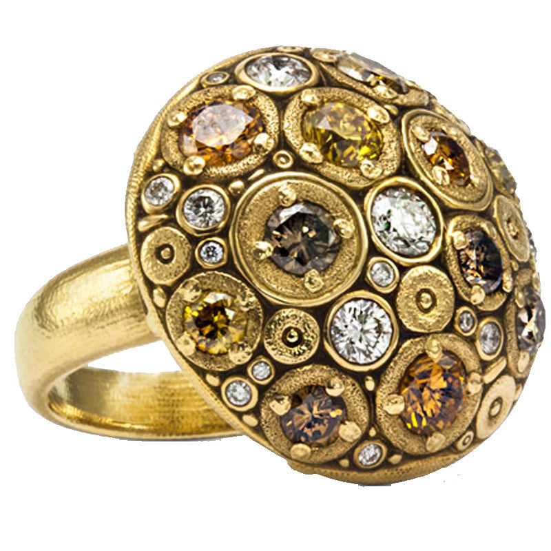 Alex Sepkus Blooming Hill Dome Large Ring - R-145DCA