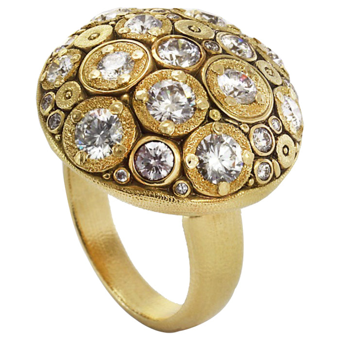 Alex Sepkus Blooming Hill Dome Ring - R-145D