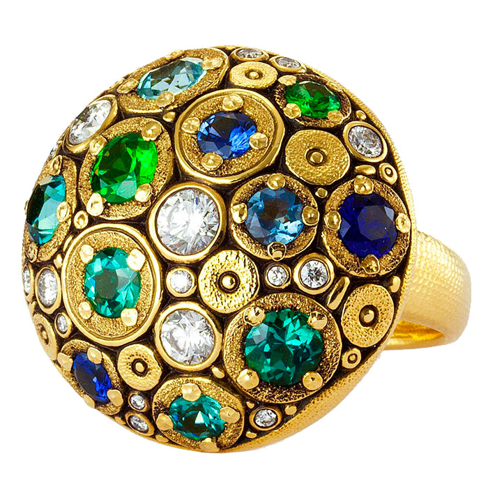 Alex Sepkus Blooming Hill Dome Ring