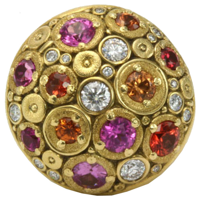 Alex Sepkus Blooming Hill Dome Ring