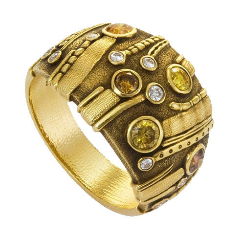Alex Sepkus Sea Grass Dome Large Ring - R-151DCA