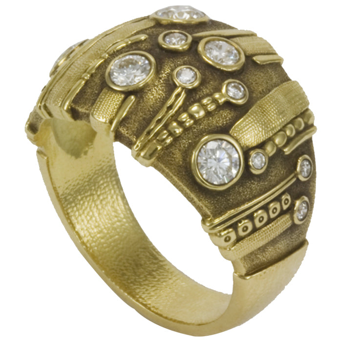Alex Sepkus Sea Grass Dome Ring