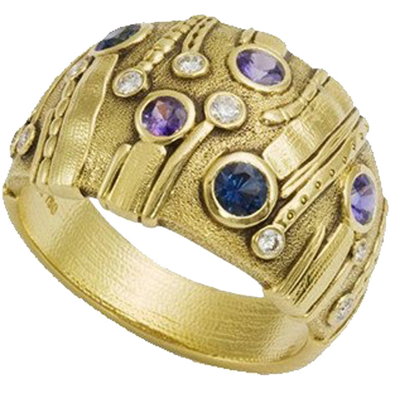 Alex Sepkus Sea Grass Dome Ring