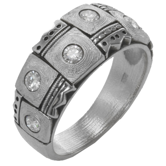 Alex Sepkus Crowned Heads Dome Ring