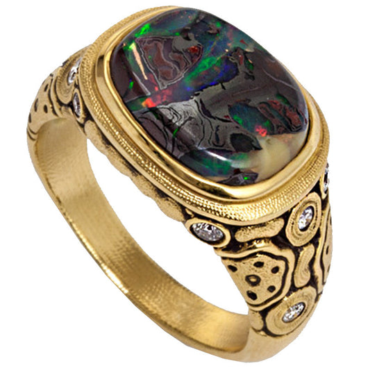Alex Sepkus Cushion Ring