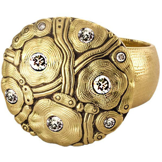 Alex Sepkus Summer Flowers Dome Large Ring - R-190DA