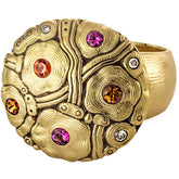 Alex Sepkus Summer Flowers Dome Ring - R-190S