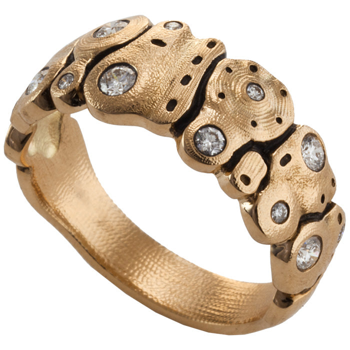 Alex Sepkus Amy's Flowers Dome Large Ring - R-192RDA