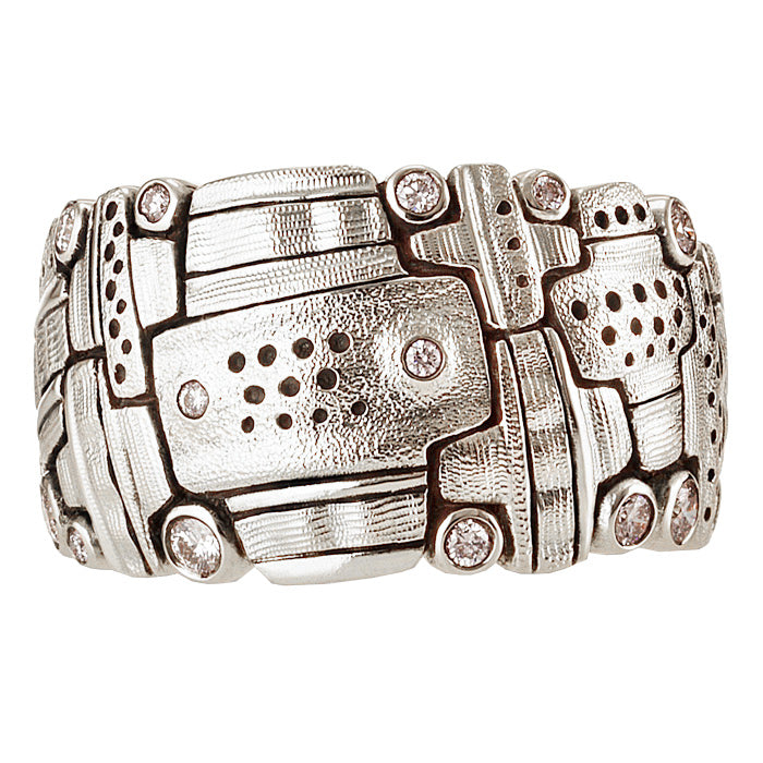 Alex Sepkus Hill of Crosses Dome Large Ring - R-199PDA
