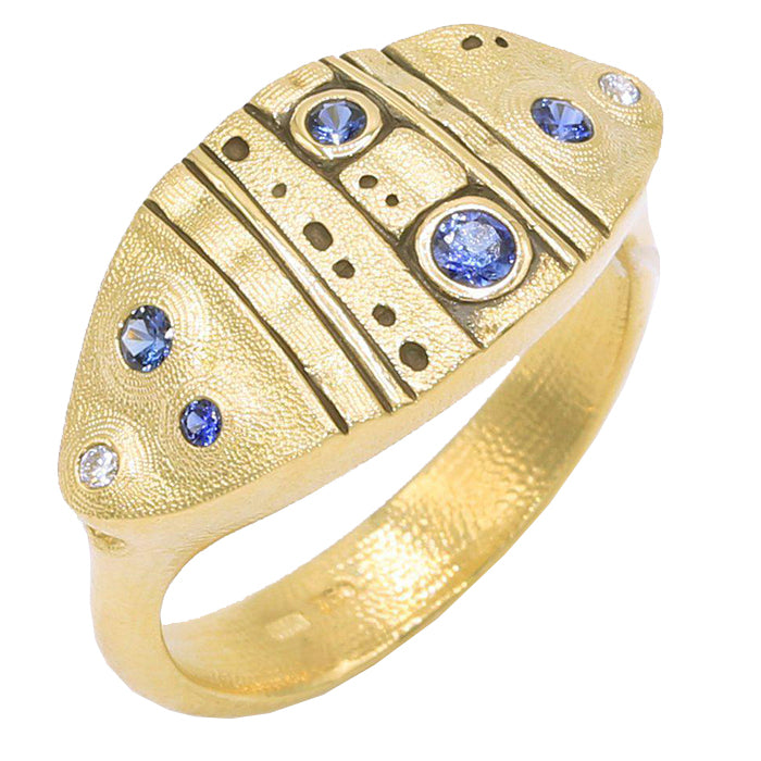 Alex Sepkus Leaf Dome Ring