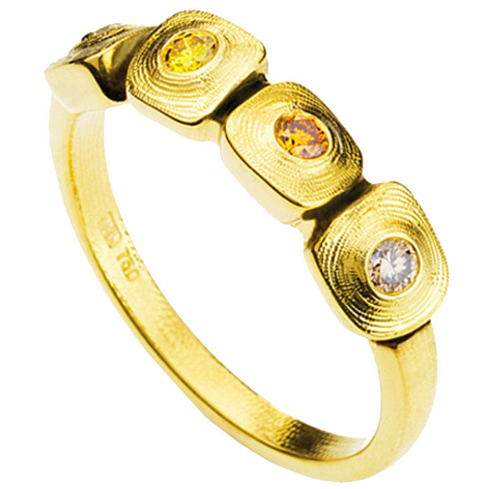 Alex Sepkus Dancing Squares Large Ring Collection
