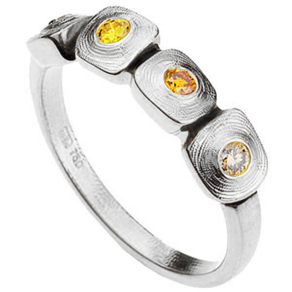 Alex Sepkus Dancing Squares Large Ring Collection