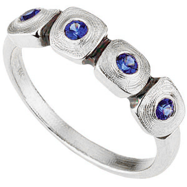 Alex Sepkus Dancing Squares Large Ring Collection